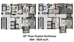 28th Floor Duplex Penthouse